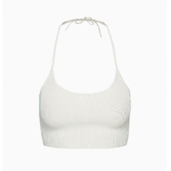 Aritzia Babaton Sculpt Knit Fuller Halter Top - size xxs - Picture 2 of 4